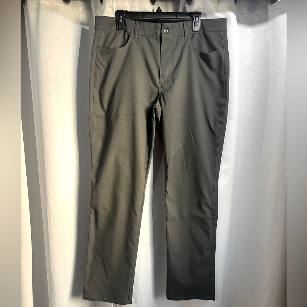 Pebble Beach golf tech pants dark grey 36x32